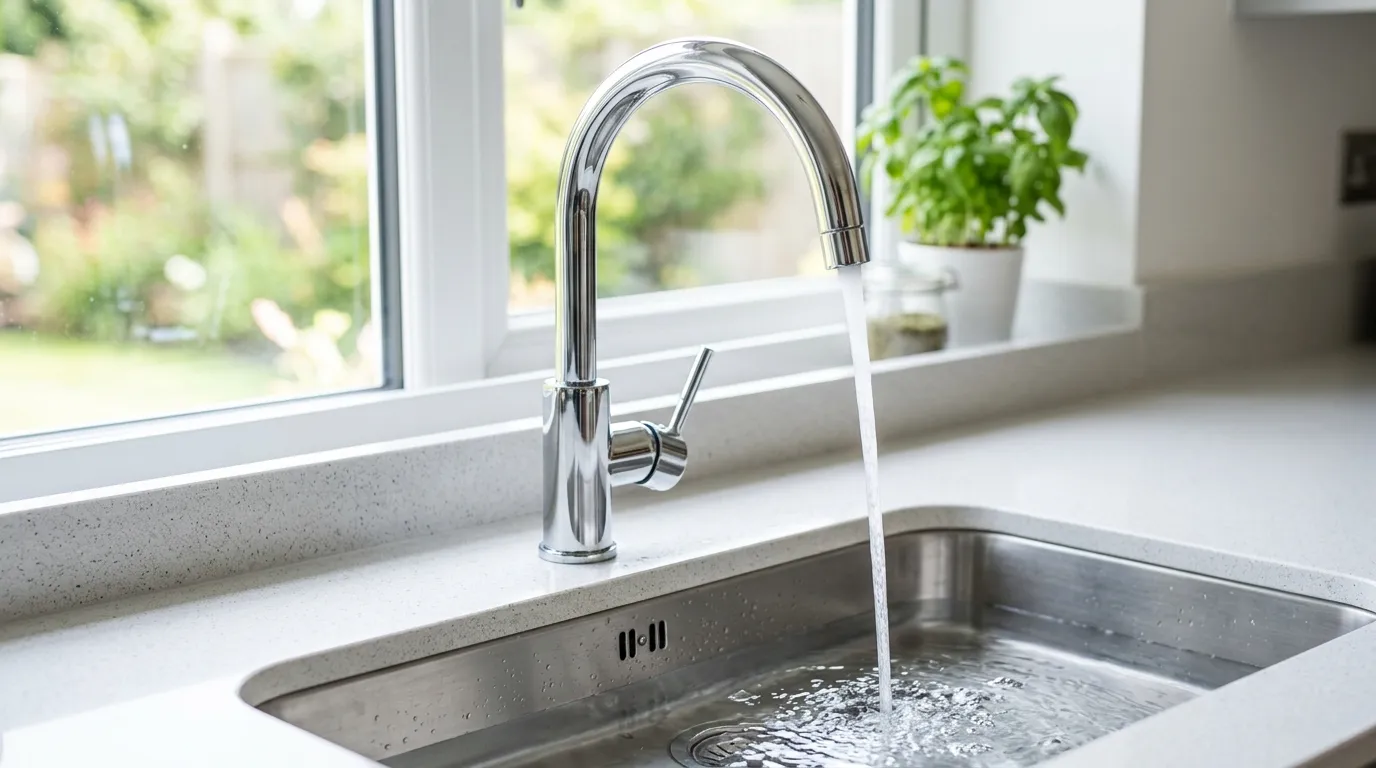 Local Plumbing Master Pros same day plumber fixing a faucet in Rockford, IA